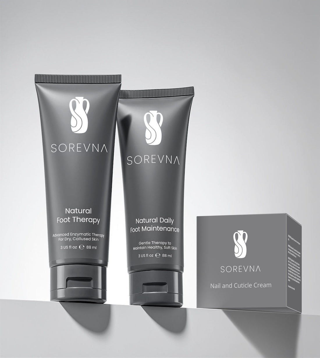 3 Benefits of the SOREVNA 3-Part Foot Care Routine