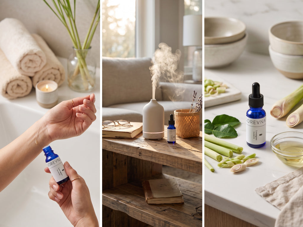 Lemongrass Essential Oil - Cymbopogon citratus