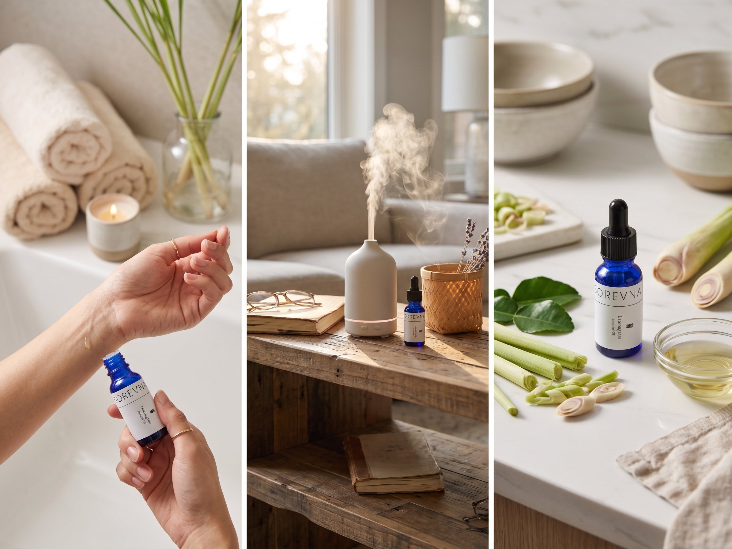 Lemongrass Essential Oil - Cymbopogon citratus