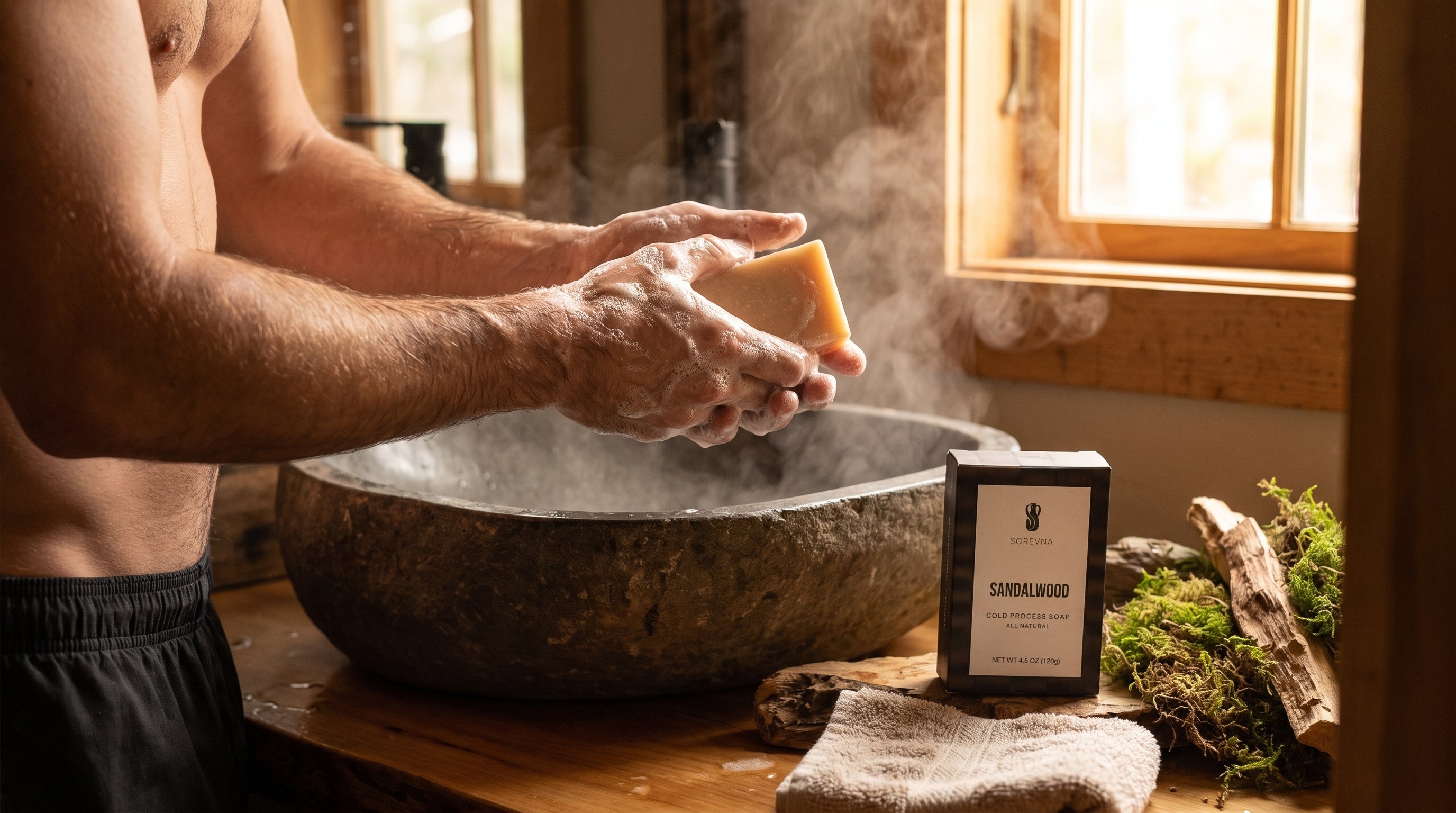 Sandalwood Cold Process Soap
