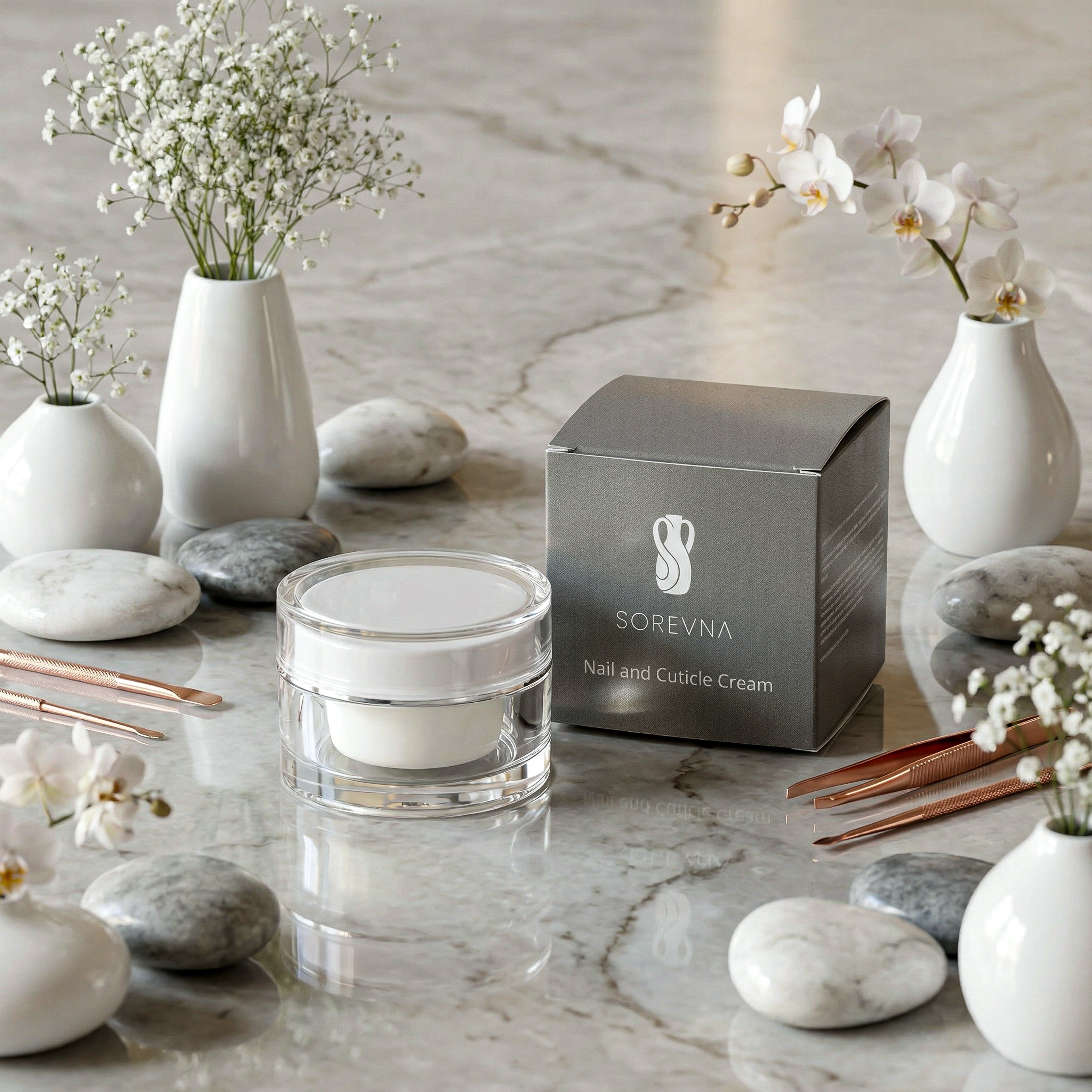 Nail & Cuticle Cream for Restoration of Dry Hands and Nails