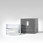 SOREVNA nail & cuticle cream in glass jar with box packaging for restoring dry hands & nails.