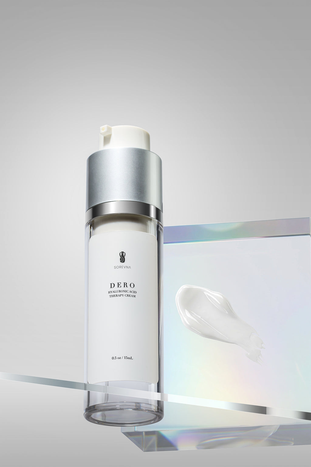 Hyaluronic Acid Face Cream for restoring skin hydration