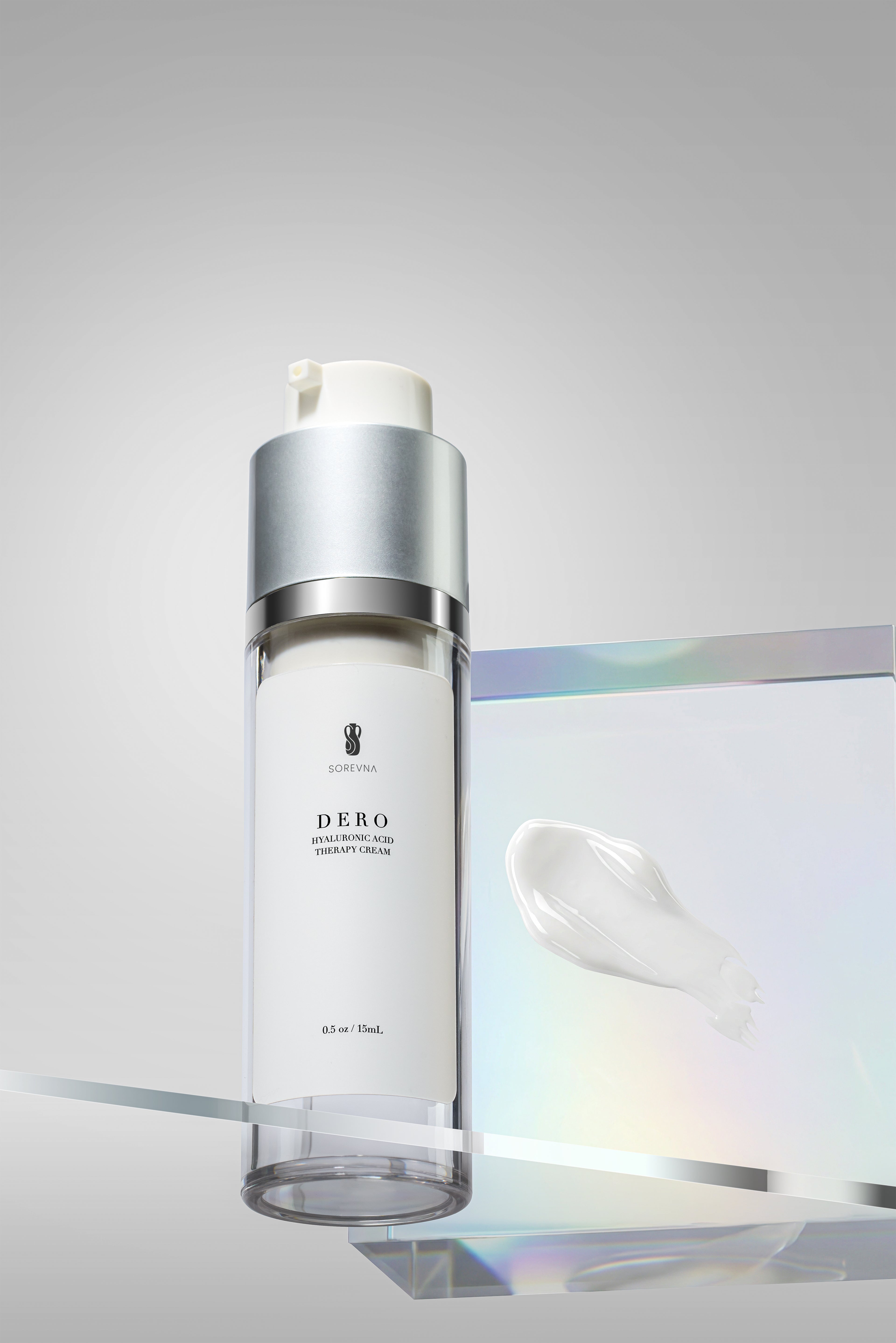 Hyaluronic Acid Face Cream for restoring skin hydration