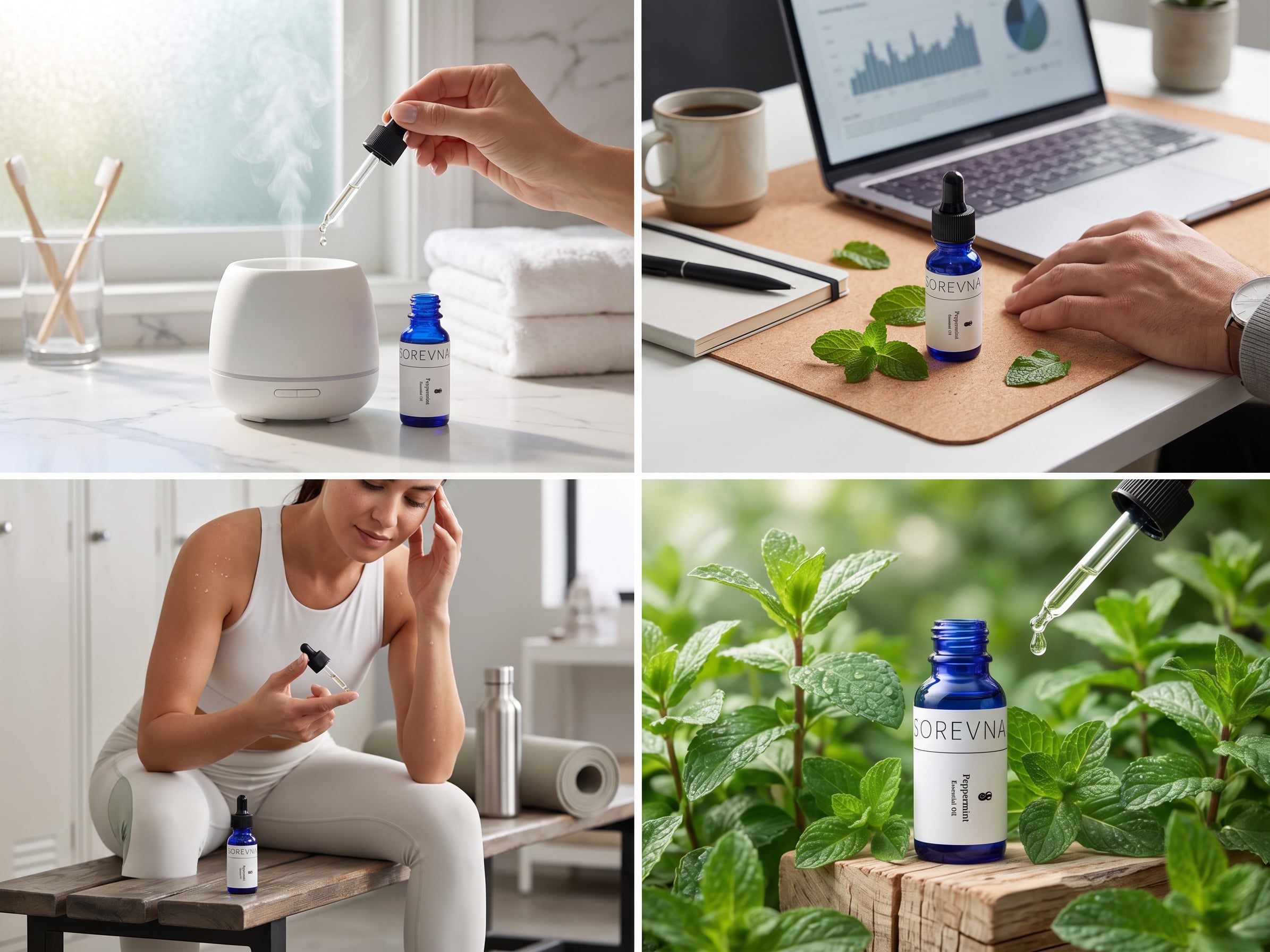 Peppermint Essential Oil - Mentha × piperita